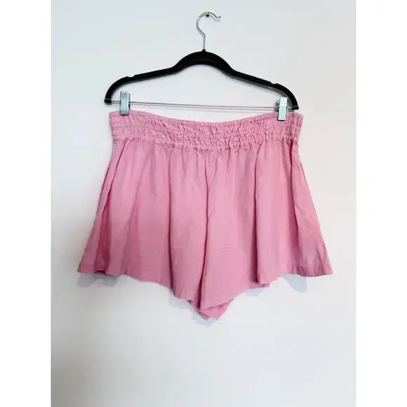 Anthropologie the Somerset Shorts Linen Edition in Pink - Large - Picture 5 of 7